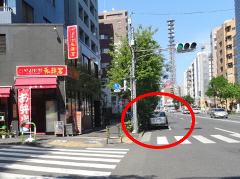 近隣コインパーキングの位置